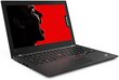 Lenovo ThinkPad X280 12.5", Intel Core i5-8250U, 8GB, 256GB SSD, be OS, Juodas kaina ir informacija | Nešiojami kompiuteriai | pigu.lt