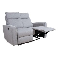 Sofa-reglaineris Evelekt Mora, 150x93x102 cm, pilka kaina ir informacija | Sofos | pigu.lt