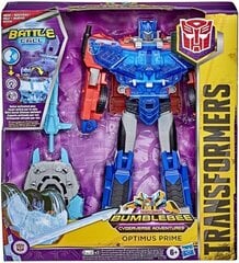 Figūrėlė su priedų Transformers Cyberverse Battle Call Officer Optimus Prime kaina ir informacija | Žaislai berniukams | pigu.lt