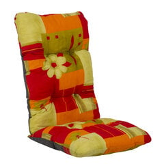 Kėdės pagalvė Patio Malaga, oranžinė/geltona kaina ir informacija | Pagalvės, užvalkalai, apsaugos | pigu.lt