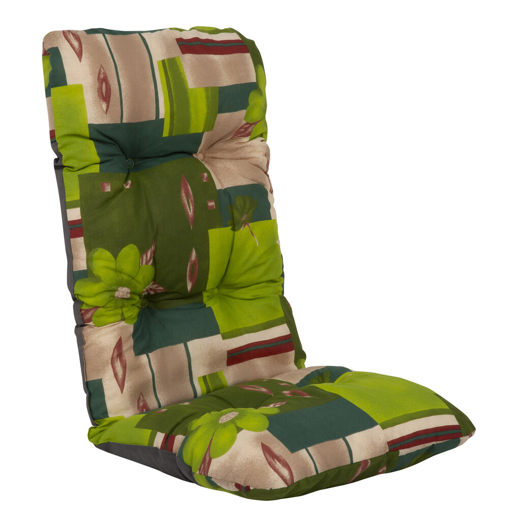 Kėdės pagalvė Patio Malaga, žalia kaina ir informacija | Pagalvės, užvalkalai, apsaugos | pigu.lt