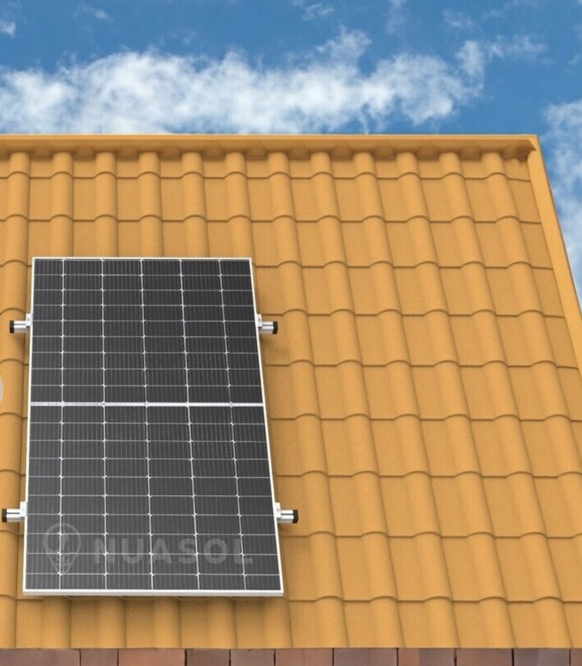 NuaSol fotovoltinės saulės baterijos laikiklio tvirtinimo komplektas цена и информация | Tvirtinimo detalės | pigu.lt