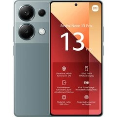 Xiaomi Redmi Note 13 Pro 8/256GB  Dual-Sim Forest Green цена и информация | Мобильные телефоны | pigu.lt