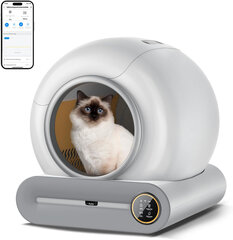 Savaime išsivalanti kačių kraiko dėžė SenQ цена и информация | Туалеты для кошек | pigu.lt