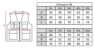 Liemenė vyrams Olympina, žalia kaina ir informacija | Vyriškos liemenės | pigu.lt