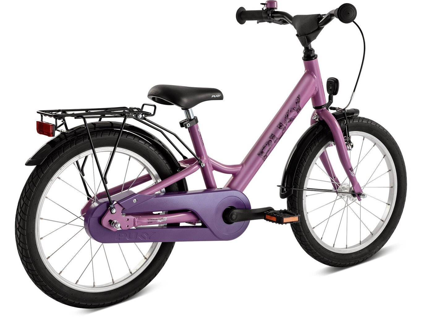 Vaikiškas dviratis Puky Youke 18", rožinis цена и информация | Dviračiai | pigu.lt