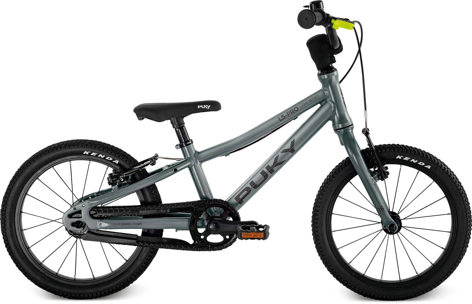 Miesto dviratis Puky LS-PRO 16" , pilkas kaina ir informacija | Dviračiai | pigu.lt