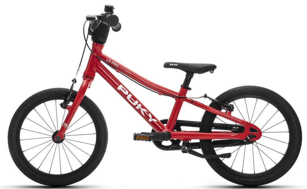 Vaikiškas dviratis Puky LS-PRO 16", raudonas kaina ir informacija | Dviračiai | pigu.lt
