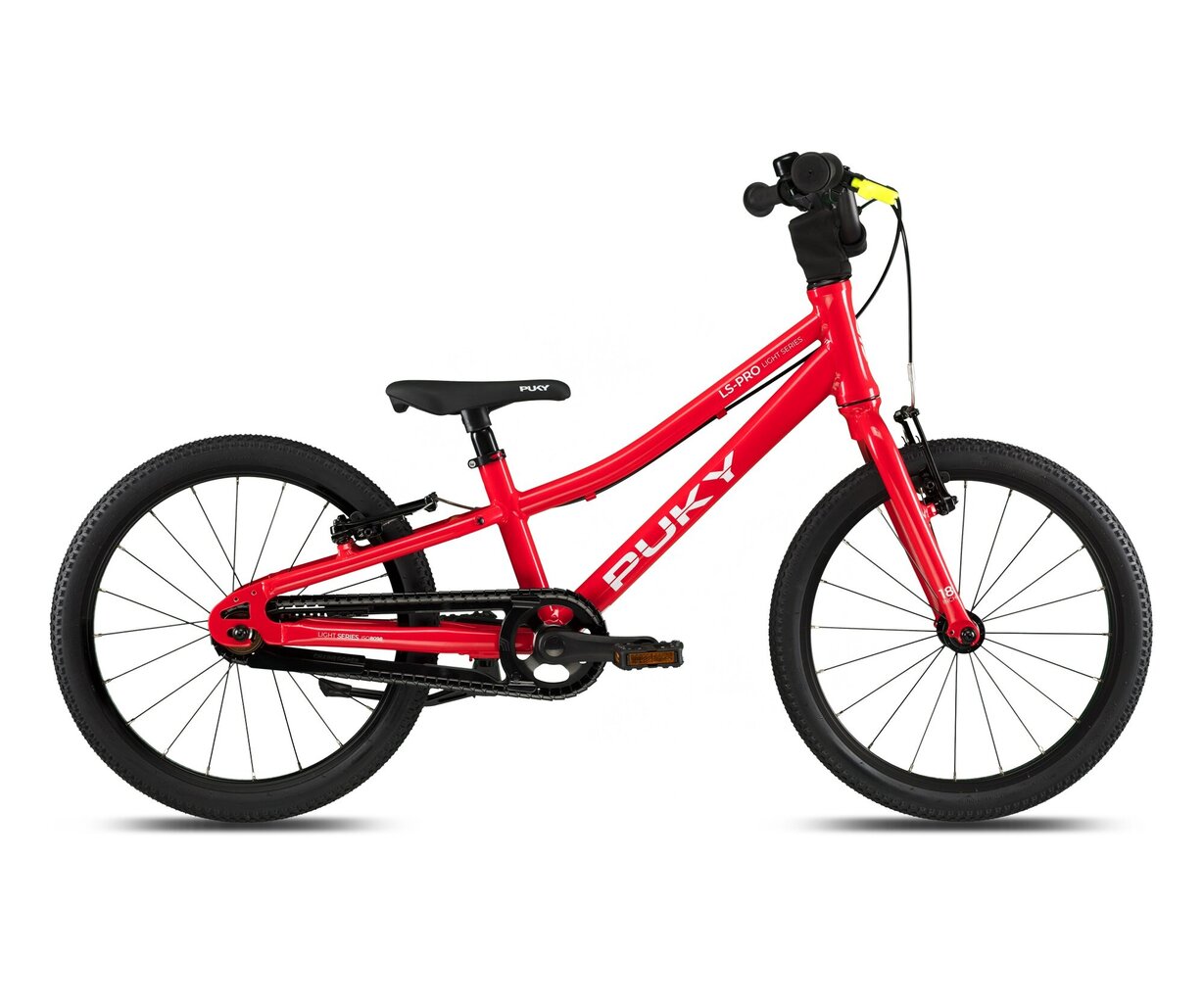 Vaikiškas dviratis Puky LS-PRO 18", raudonas kaina ir informacija | Dviračiai | pigu.lt