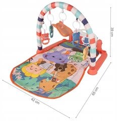 Lavinamasis muzikinis žaidimų kilimėlis kūdikiui цена и информация | Развивающие коврики | pigu.lt