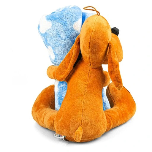 Šuo talismanas su antklode 30 cm kaina ir informacija | Minkšti (pliušiniai) žaislai | pigu.lt