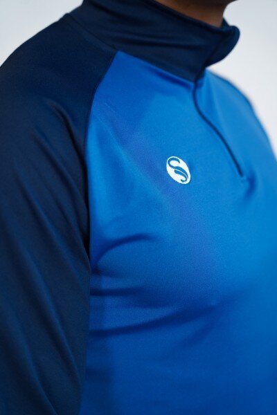 Sportinis bluzonas vyrams Stark Soul 1056, mėlynas/juodas kaina ir informacija | Sportinė apranga vyrams | pigu.lt
