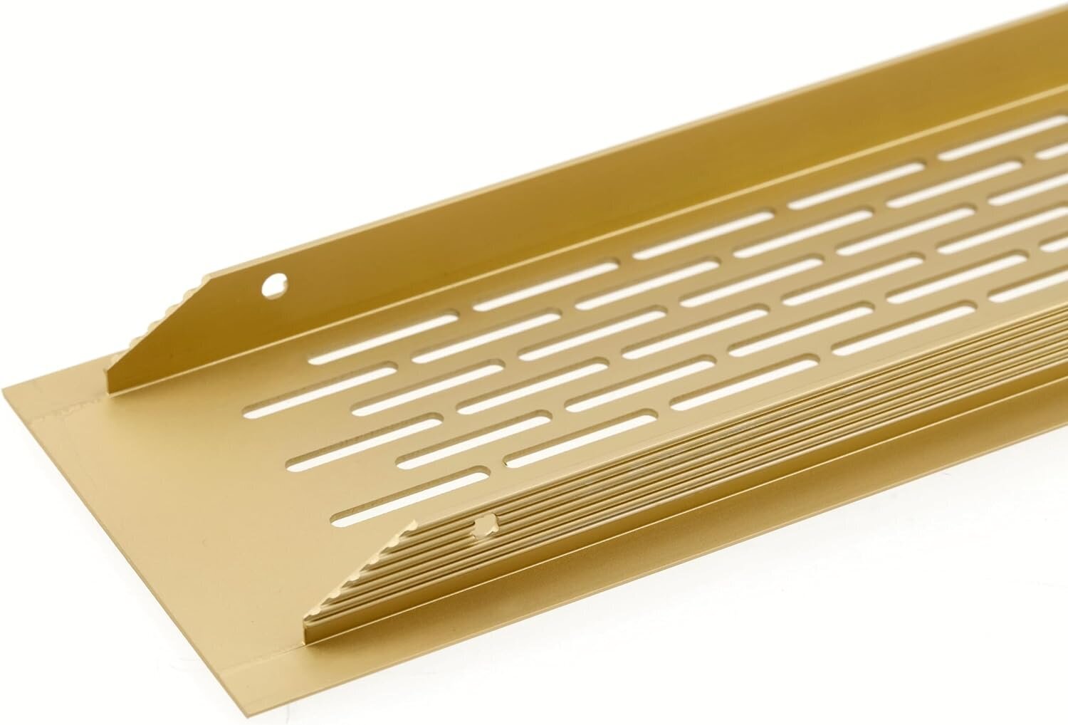 Ventiliacinės grotelės 480 x 80 mm, auksines spalvos kaina ir informacija | Vonios ventiliatoriai | pigu.lt
