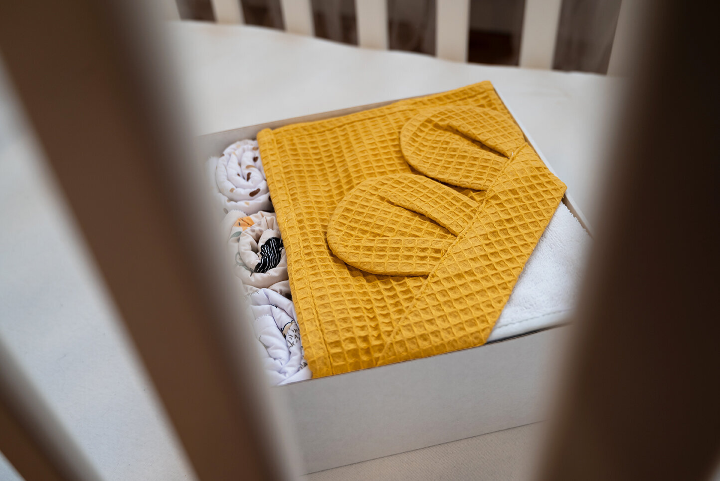 Rinkinys kūdikio maudynėms BabyColors, geltonas цена и информация | Maudynių priemonės | pigu.lt
