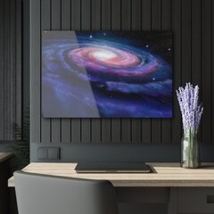 Картина из закаленного стекла Спиральная галактика цена и информация | Репродукции, картины | pigu.lt