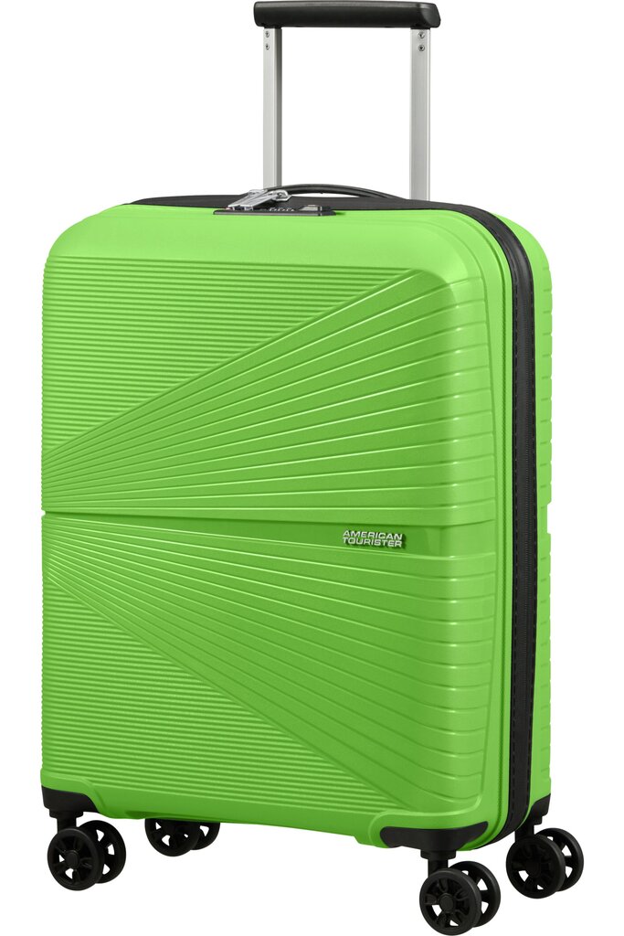 Mažas lagaminas American Tourister Airconic Spinner, S, žalias цена и информация | Lagaminai, kelioniniai krepšiai | pigu.lt