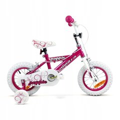 Plento dviratis SIrox Montra Poppy ratas 12", rožinis kaina ir informacija | Dviračiai | pigu.lt