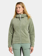 Didriksons moteriškas džemperis ANNIKEN, alyvuogių žalias kaina ir informacija | Džemperiai moterims | pigu.lt