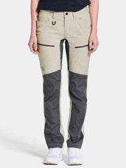 Женские повседневные брюки Didriksons ARA, бежевый цвет цена и информация | Брюки | pigu.lt