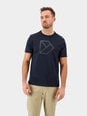 Мужская футболка Didriksons, темно-синий цвет