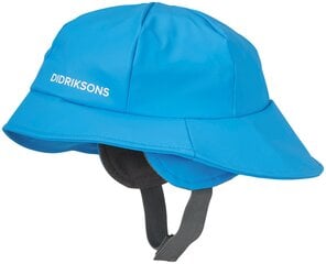 Детская дождевая шапка Didriksons SOUTHWEST KIDS, бирюзовый цвет цена и информация | Непромокаемая одежда для детей | pigu.lt