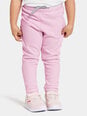 Didriksons vaikiškos vilnos sportinės kelnės MONTE, šviesiai rožinės spalvos