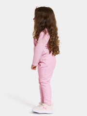 Didriksons vaikiškas vilnonis megztinis MONTE, šviesiai rožinis kaina ir informacija | Megztiniai, bluzonai, švarkai mergaitėms | pigu.lt