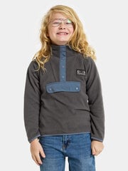 Didriksons vaikiškas vilnonis megztinis YOKTO, tamsiai pilkas kaina ir informacija | Megztiniai, bluzonai, švarkai mergaitėms | pigu.lt