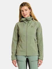 Женская весенне-осенняя куртка Didriksons PETRA, оливково-зеленый цвет цена и информация | Женские куртки | pigu.lt