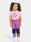 Didriksons vaikiškos pavasario-rudens softshell kelnės LÖVET, violetinės spalvos kaina ir informacija | Kelnės mergaitėms | pigu.lt