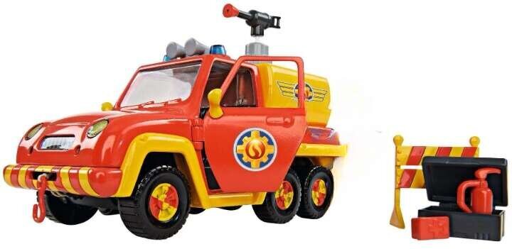 Gaisrinės automobilis su priedais Simba Fireman Sam Mercury & Venus Fire Vehicles kaina ir informacija | Žaislai berniukams | pigu.lt