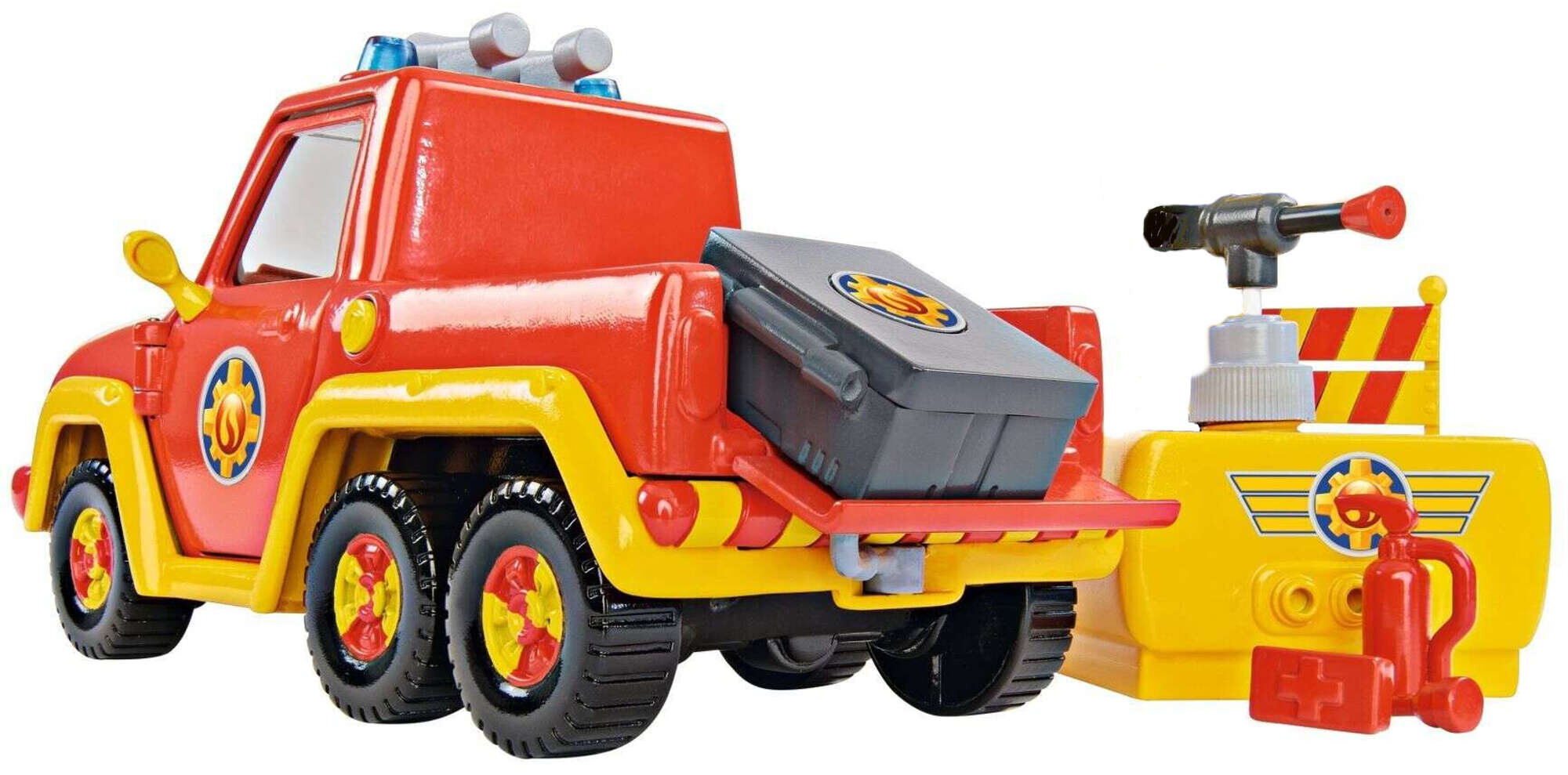 Gaisrinės automobilis su priedais Simba Fireman Sam Mercury & Venus Fire Vehicles kaina ir informacija | Žaislai berniukams | pigu.lt