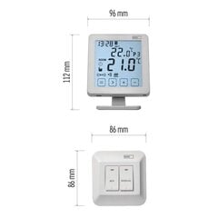 Bevielis programuojamas termostatas P5623 su WIFI цена и информация | Таймеры, термостаты | pigu.lt