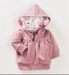 Bluzonas mergaitėms Nini ABN-3076, rožinis kaina ir informacija | Megztiniai, bluzonai, švarkai kūdikiams | pigu.lt