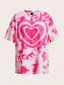 Marškinėliai mergaitėms, rožiniai цена и информация | Marškinėliai mergaitėms | pigu.lt