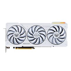 Asus TUF Gaming GeForce RTX 4070 Ti Super White OC Edition (90YV0KF2-M0NA00) kaina ir informacija | Vaizdo plokštės (GPU) | pigu.lt