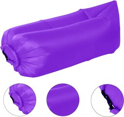 Pripučiama sofa Dasiautoem, 235 x 72 cm, violetinė kaina ir informacija | Pripučiami čiužiniai ir baldai | pigu.lt