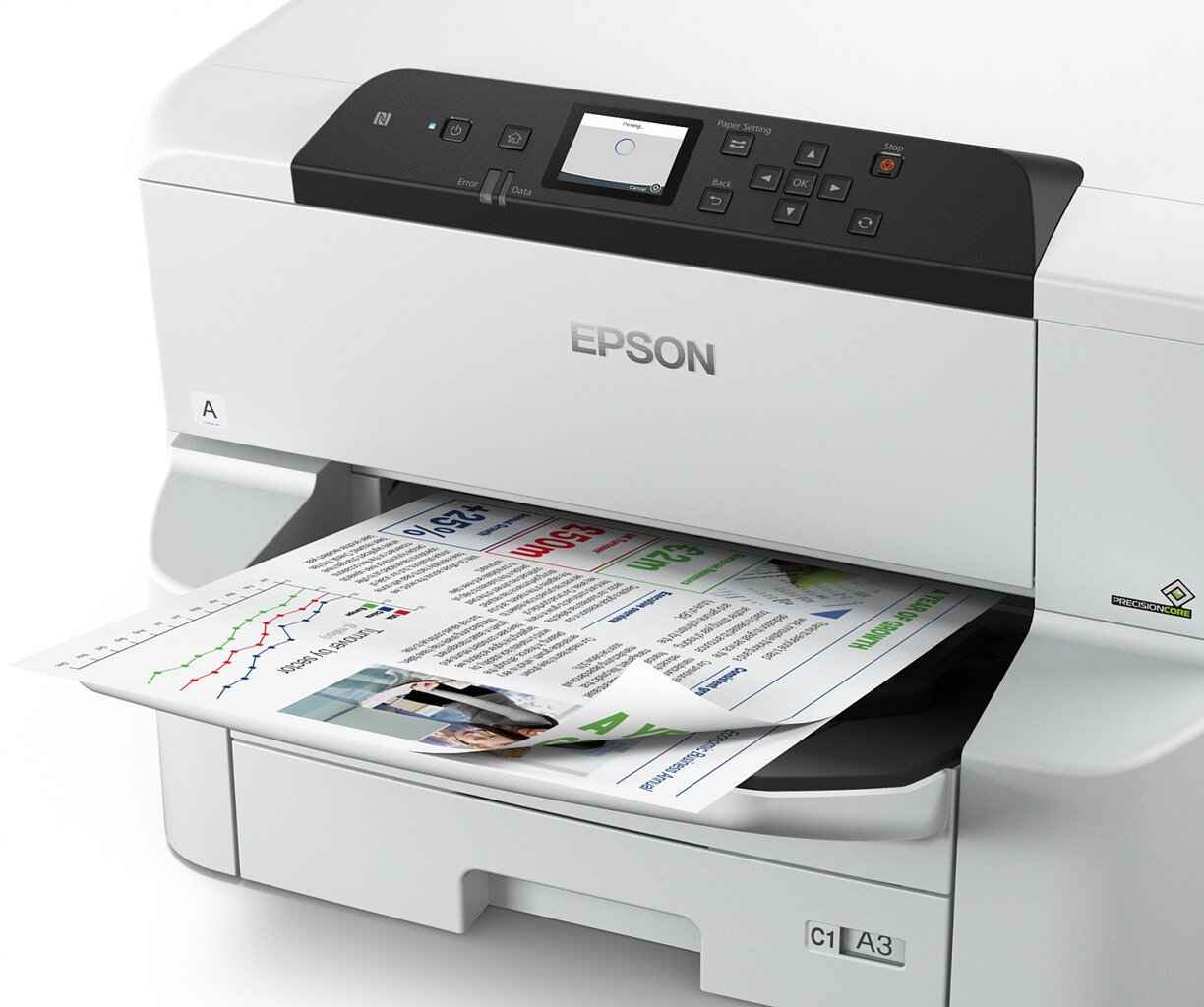 Prekė su pažeista pakuote.Epson WorkForce Pro WF-C8190DW kaina ir informacija | Kompiuterinė technika su pažeista pakuote | pigu.lt