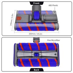 Двойная роликовая насадка для Dyson цена и информация | Аксессуары для пылесосов | pigu.lt