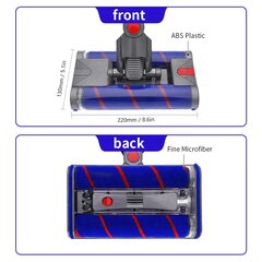 Двойная роликовая насадка для Dyson. цена и информация | Аксессуары для пылесосов | pigu.lt