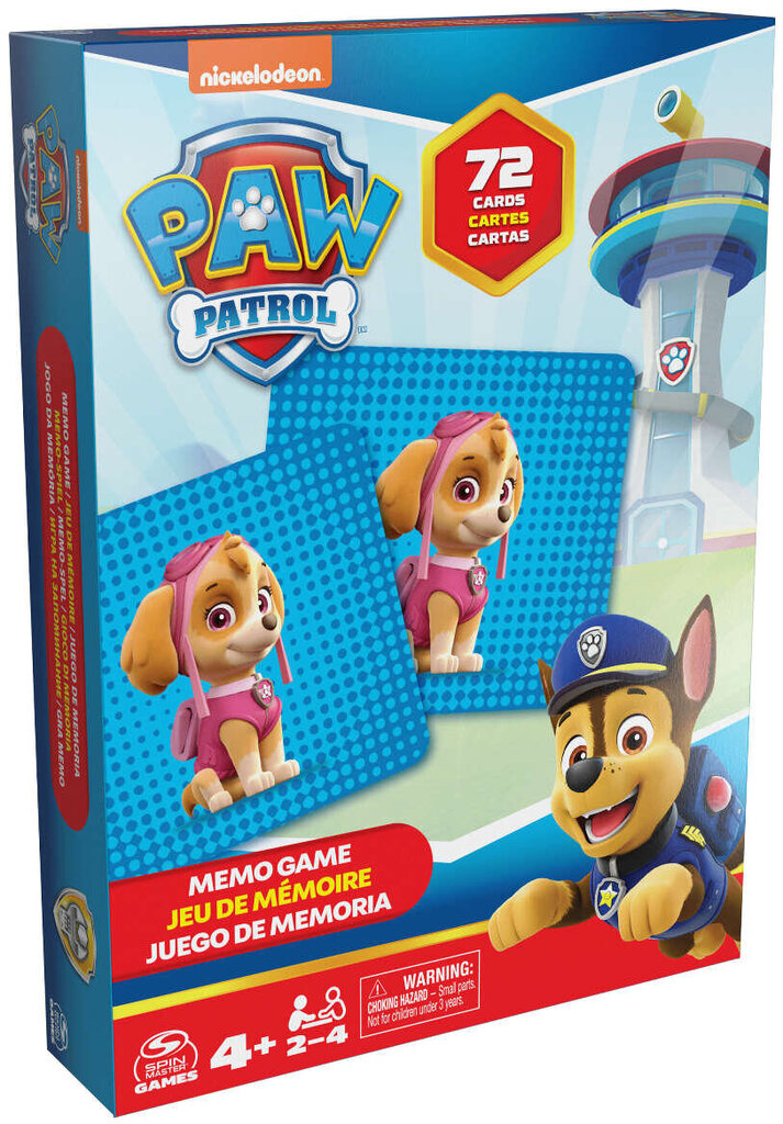 Kortų žaidimas Paw Patrol (Šunyčiai Patruliai) kaina ir informacija | Stalo žaidimai, galvosūkiai | pigu.lt