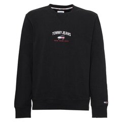 Tommy Jeans džemperis vyrams 8720113465726, juodas цена и информация | Мужские толстовки | pigu.lt