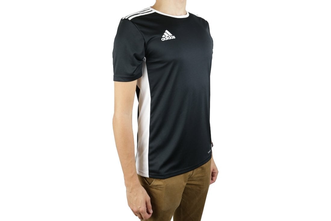 Adidas sportiniai marškinėliai berniukams Entrada 18 CF1035, juodi kaina ir informacija | Marškinėliai berniukams | pigu.lt