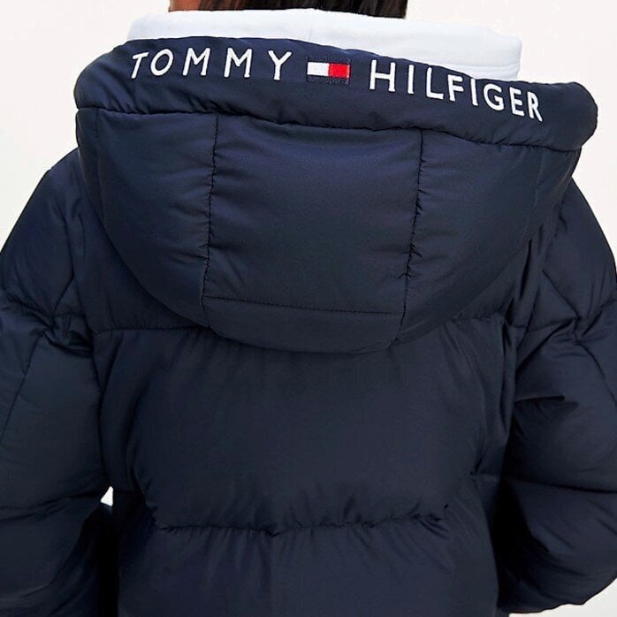 Tommy Hilfiger striukė moterims, mėlyna kaina ir informacija | Striukės moterims | pigu.lt