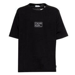 Calvin Klein marškinėliai vyrams 8719854483366, juodi цена и информация | Мужские футболки | pigu.lt