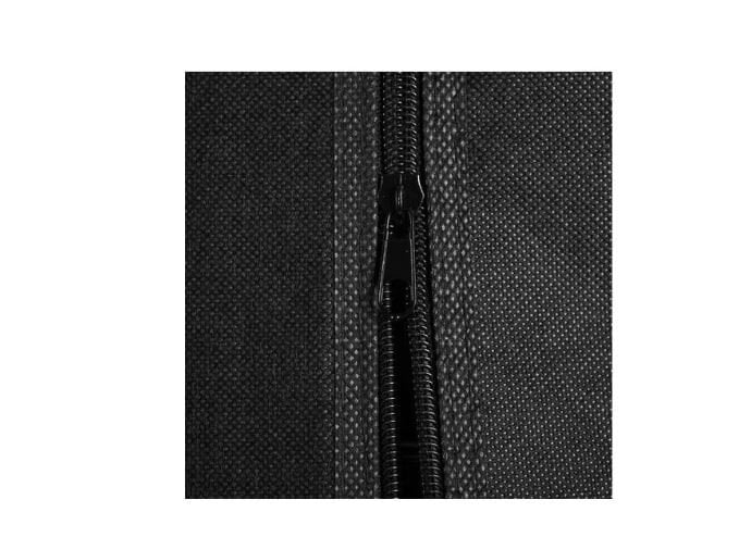 Medžiaginė drabužių spinta Ruhhy, juoda kaina ir informacija | Spintos | pigu.lt