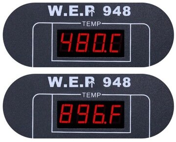 Šildomas lituoklis Wep 948WEP 65 W kaina ir informacija | Suvirinimo aparatai, lituokliai | pigu.lt