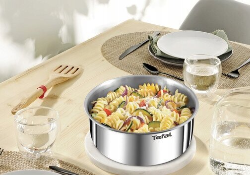 Tefal puodų rinkinys, 3 vnt. цена и информация | Puodai, greitpuodžiai | pigu.lt