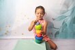 Sensorinė piramidė Hencz Toys, 26cm kaina ir informacija | Žaislai kūdikiams | pigu.lt