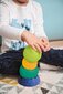 Sensorinė piramidė Hencz Toys, 26cm kaina ir informacija | Žaislai kūdikiams | pigu.lt